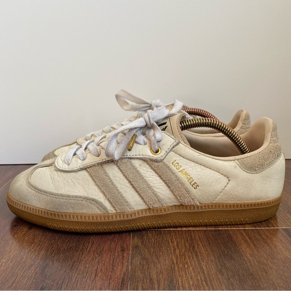 Adidas Samba x LAFC Linen Gum GV8356 M6/W7 2021 Los Angeles Football Club - Picture 2 of 11